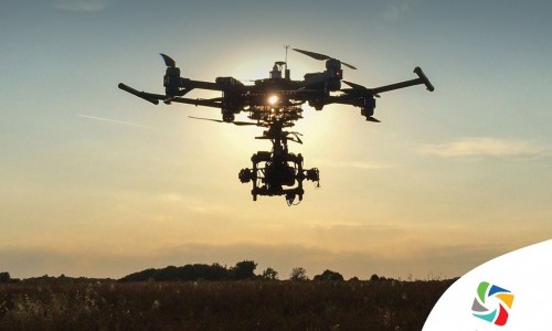 Tecnologia: O uso de drones no agronegócio.